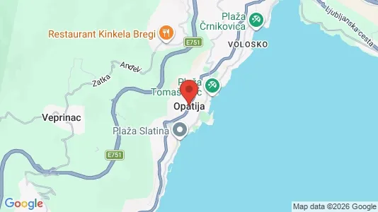 Apartments for rent in Opatija - Photo from Google Street View