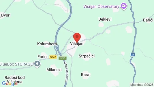 Apartments for rent in Višnjan - Photo from Google Street View