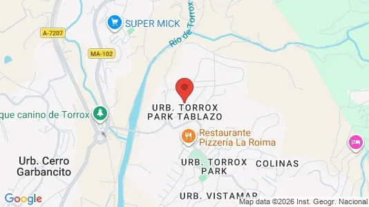 Apartments for rent i Torrox - kort over placeringen
