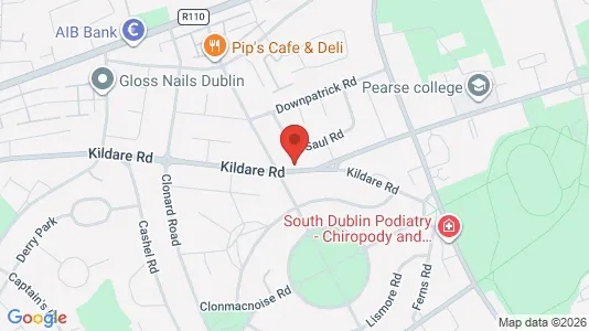 Apartments for rent i Dublin 12 - kort over placeringen