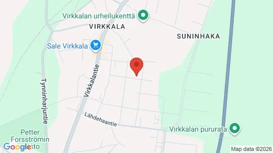 Apartments for rent i Lohja - kort over placeringen