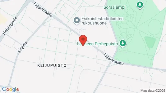 Apartments for rent i Lahti - kort over placeringen