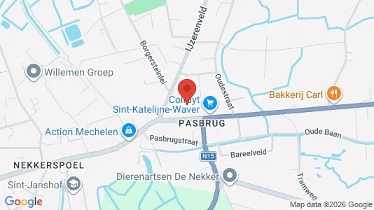 Apartments for rent i Sint-Katelijne-Waver - kort over placeringen