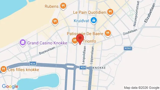 Apartments for rent i Knokke-Heist - kort over placeringen