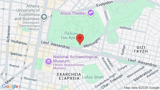 Apartments for rent i Athens Ampelokipoi - kort over placeringen