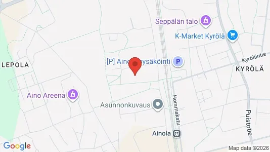 Apartments for rent i Järvenpää - kort over placeringen