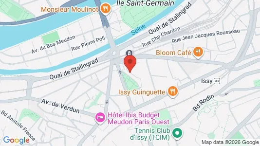 Apartments for rent i Boulogne-Billancourt - kort over placeringen