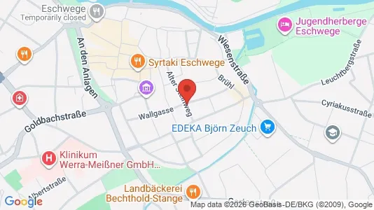Apartments for rent i Werra-Meißner-Kreis - kort over placeringen