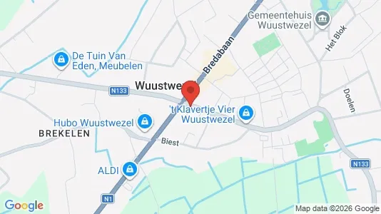 Apartments for rent i Wuustwezel - kort over placeringen