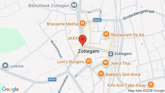 Apartments for rent i Zottegem - kort over placeringen