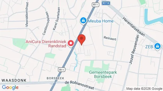 Apartments for rent i Borsbeek - kort over placeringen