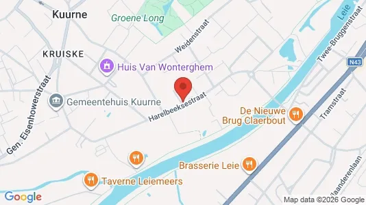 Apartments for rent in Kuurne - Photo from Google Street View