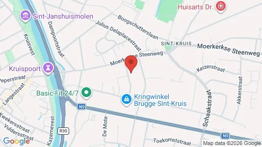 Apartments for rent in Brugge - Photo from Google Street View
