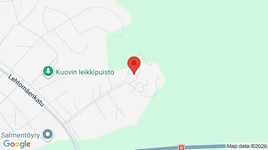 Apartments for rent i Kouvola - kort over placeringen