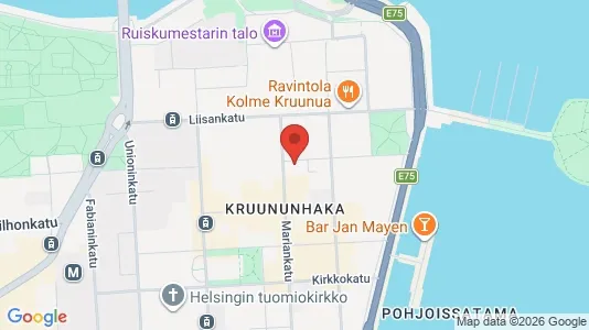 Rooms for rent i Helsinki Eteläinen - kort over placeringen