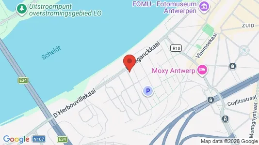 Apartments for rent i Stad Antwerp - kort over placeringen