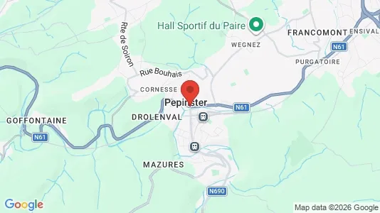 Houses for rent in Pepinster - Photo from Google Street View
