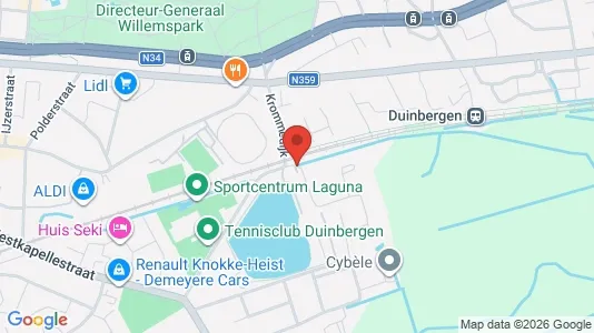 Apartments for rent i Knokke-Heist - kort over placeringen