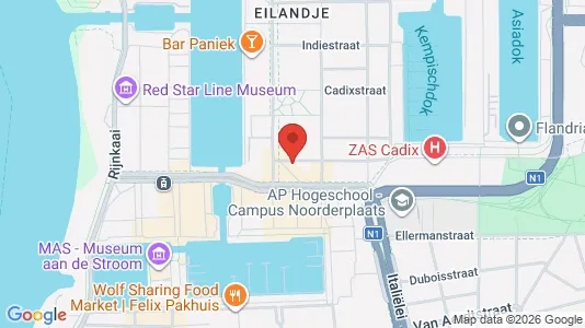 Apartments for rent i Stad Antwerp - kort over placeringen