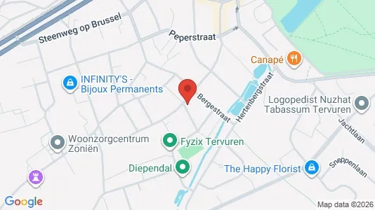 Apartments for rent i Tervuren - kort over placeringen