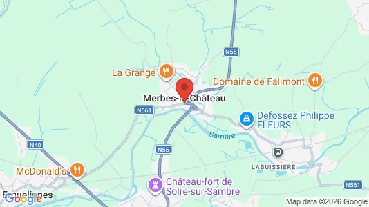 Houses for rent in Merbes-le-Château - Photo from Google Street View