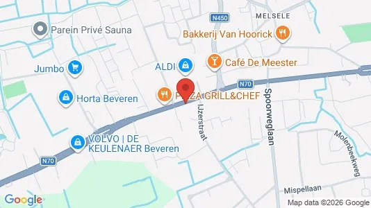 Apartments for rent i Beveren - kort over placeringen