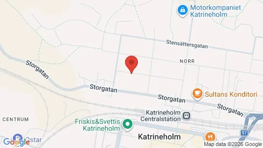 Apartments for rent i Katrineholm - kort over placeringen