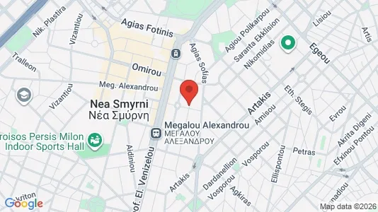 Apartments for rent i Agios Dimitrios - kort over placeringen