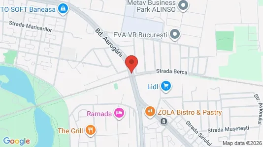 Apartments for rent i Bucharest - Sectorul 1 - kort over placeringen