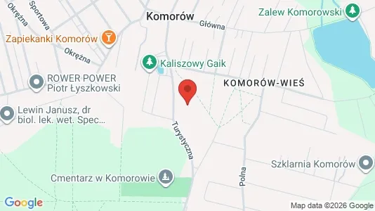 Apartments for rent i Pruszkowski - kort over placeringen