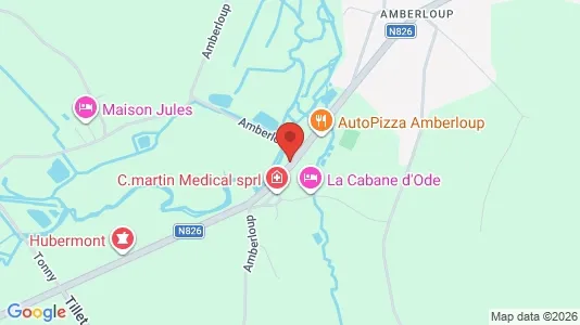 Apartments for rent i Sainte-Ode - kort over placeringen