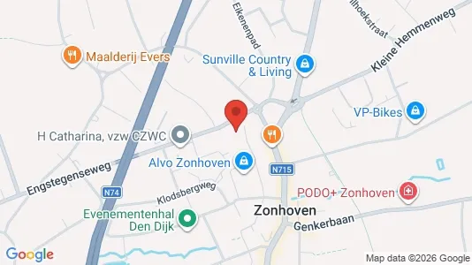 Apartments for rent i Zonhoven - kort over placeringen