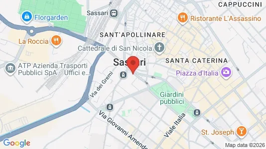 Rooms for rent in Sassari - Photo from Google Street View