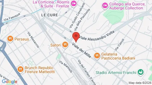 Rooms for rent in Florence - Photo from Google Street View