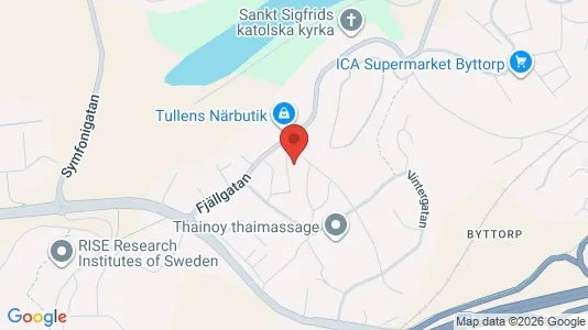 Apartments for rent i Borås - kort over placeringen