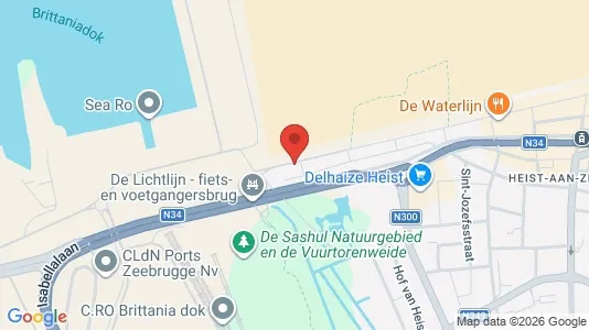 Apartments for rent i Knokke-Heist - kort over placeringen