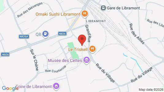 Apartments for rent i Libramont-Chevigny - kort over placeringen