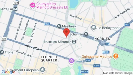 Apartments for rent in Brussels Etterbeek - Photo from Google Street View