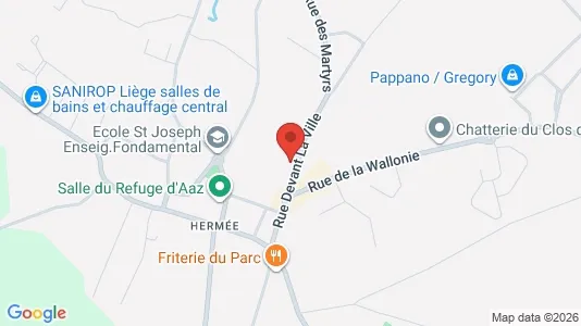 Apartments for rent i Oupeye - kort over placeringen