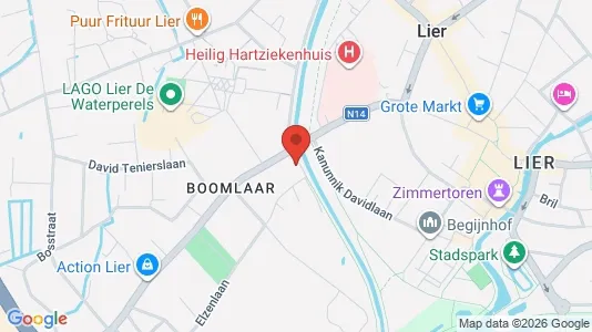 Apartments for rent i Lier - kort over placeringen