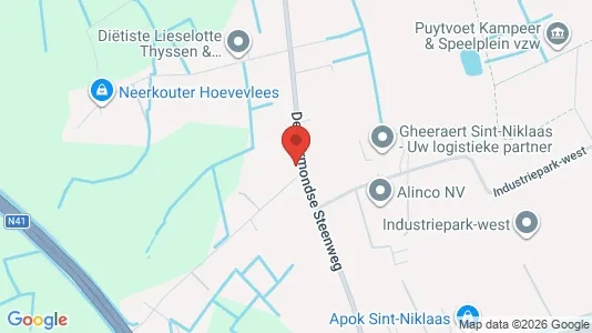 Apartments for rent i Sint-Niklaas - kort over placeringen