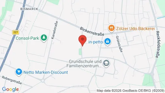 Apartments for rent i Gelsenkirchen - kort over placeringen