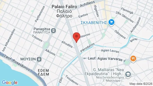 Apartments for rent i Agios Dimitrios - kort over placeringen