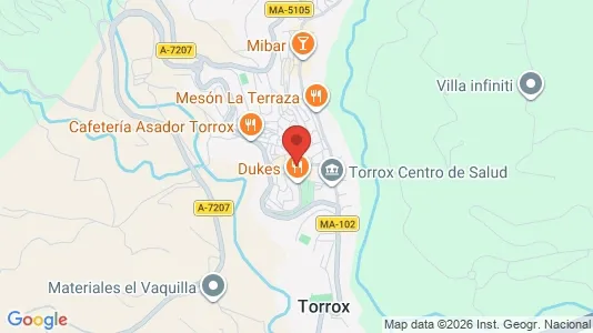 Apartments for rent i Torrox - kort over placeringen