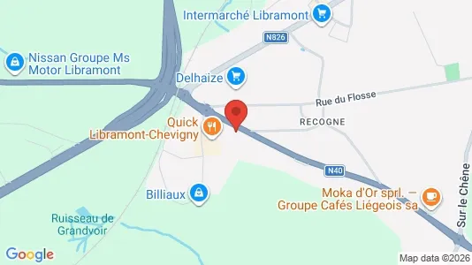 Apartments for rent i Libramont-Chevigny - kort over placeringen
