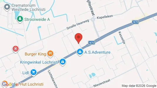 Apartments for rent i Lochristi - kort over placeringen