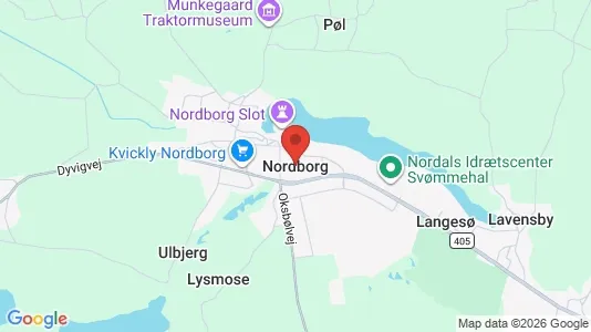 Apartments for rent i Nordborg - kort over placeringen