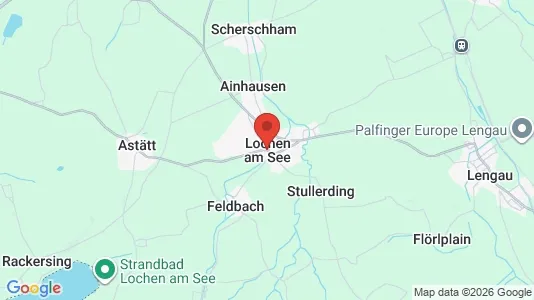 Rooms for rent i Lochen am See - kort over placeringen