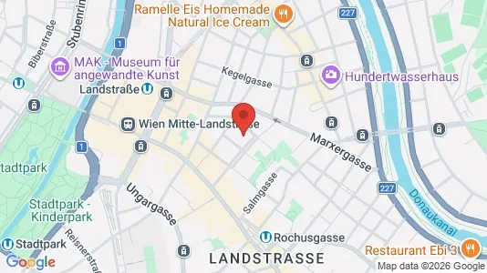 Apartments for rent i Vienna Landstraße - kort over placeringen