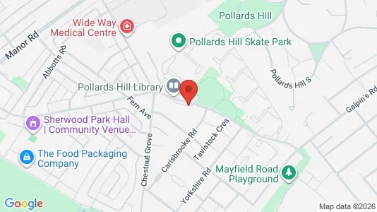 Apartments for rent i Mitcham - Surrey - kort over placeringen